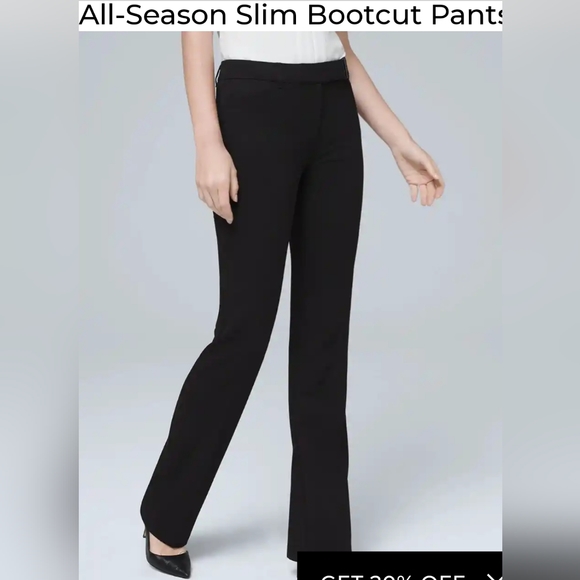 WHBM Black dress pant - Picture 1 of 4
